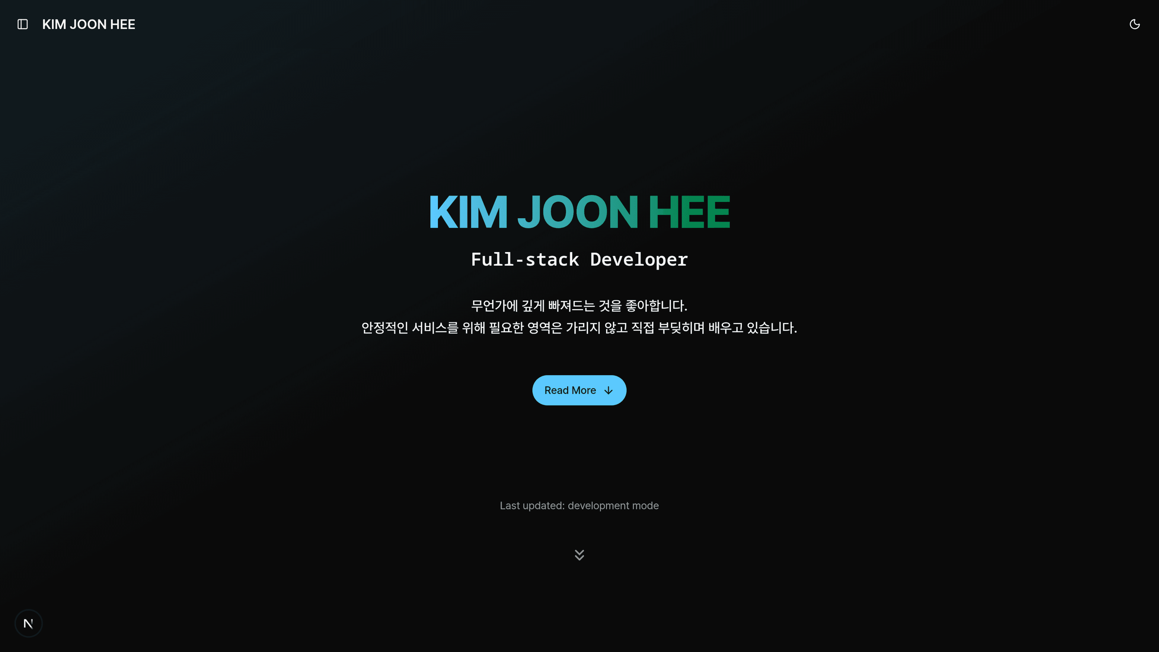 Web Portfolio cover